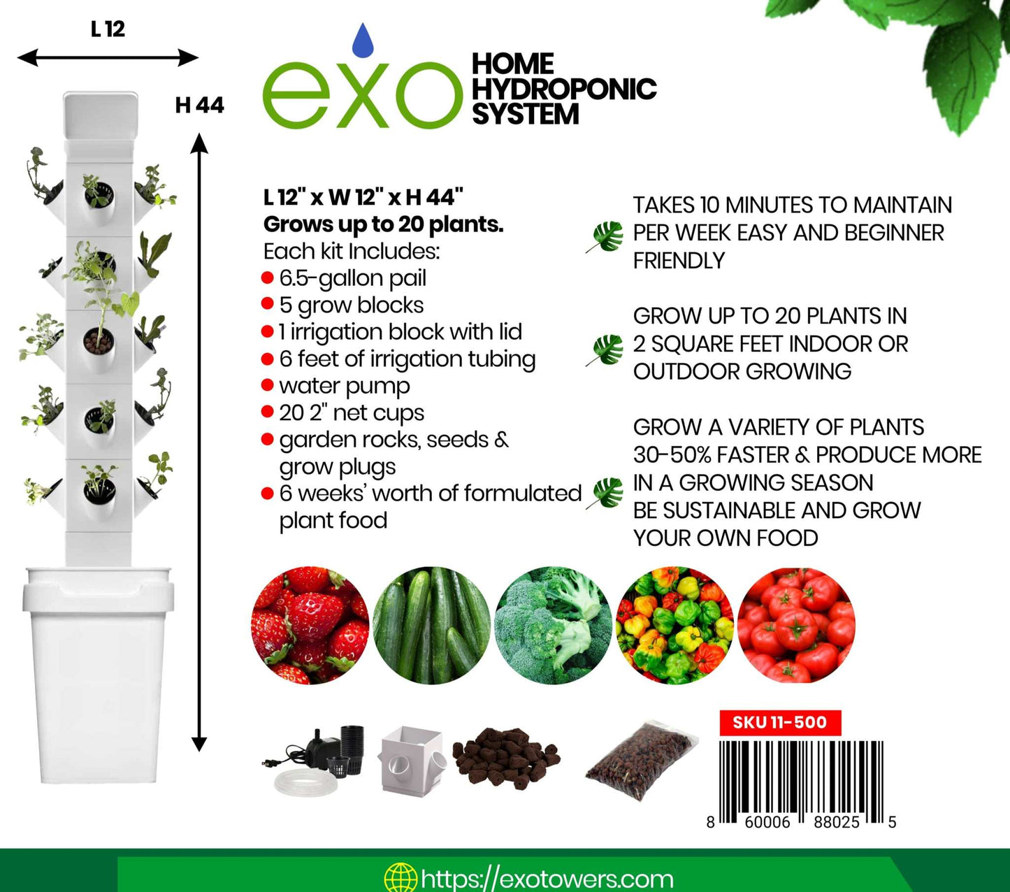 Hydroponic Tower