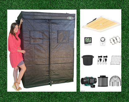 Grow Tent Kit | Heavy Duty 5x10 | Galaxy Grow Tent Kit | Dealzer.com